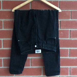 Everyday basic black mom jeans